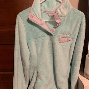 Cute fuzzy warm pullover